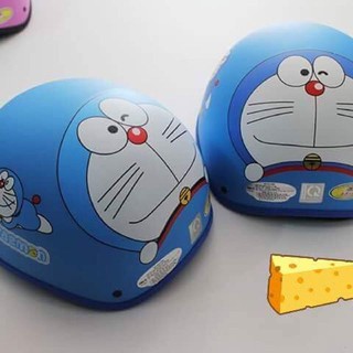 Nón / Mũ bảo hiểm in hình Doraemon