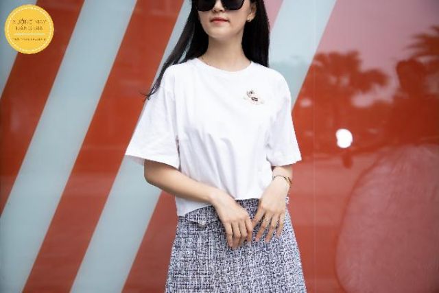 ÁO THUN CROPTOP CHẤT LIỆU COTTON