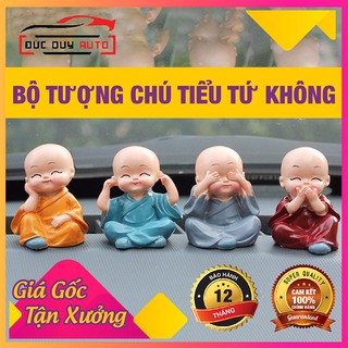 [FreeShip 50k Toàn Quốc]  Bộ tượng chú tiểu tứ không (gồm 4 chú tiểu)