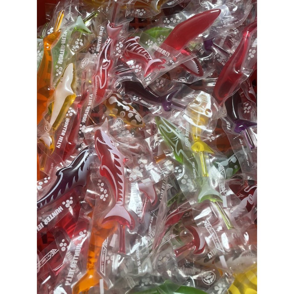 Thạch đông sương trái cây hình Cá Mập Hunter Jelly 300g