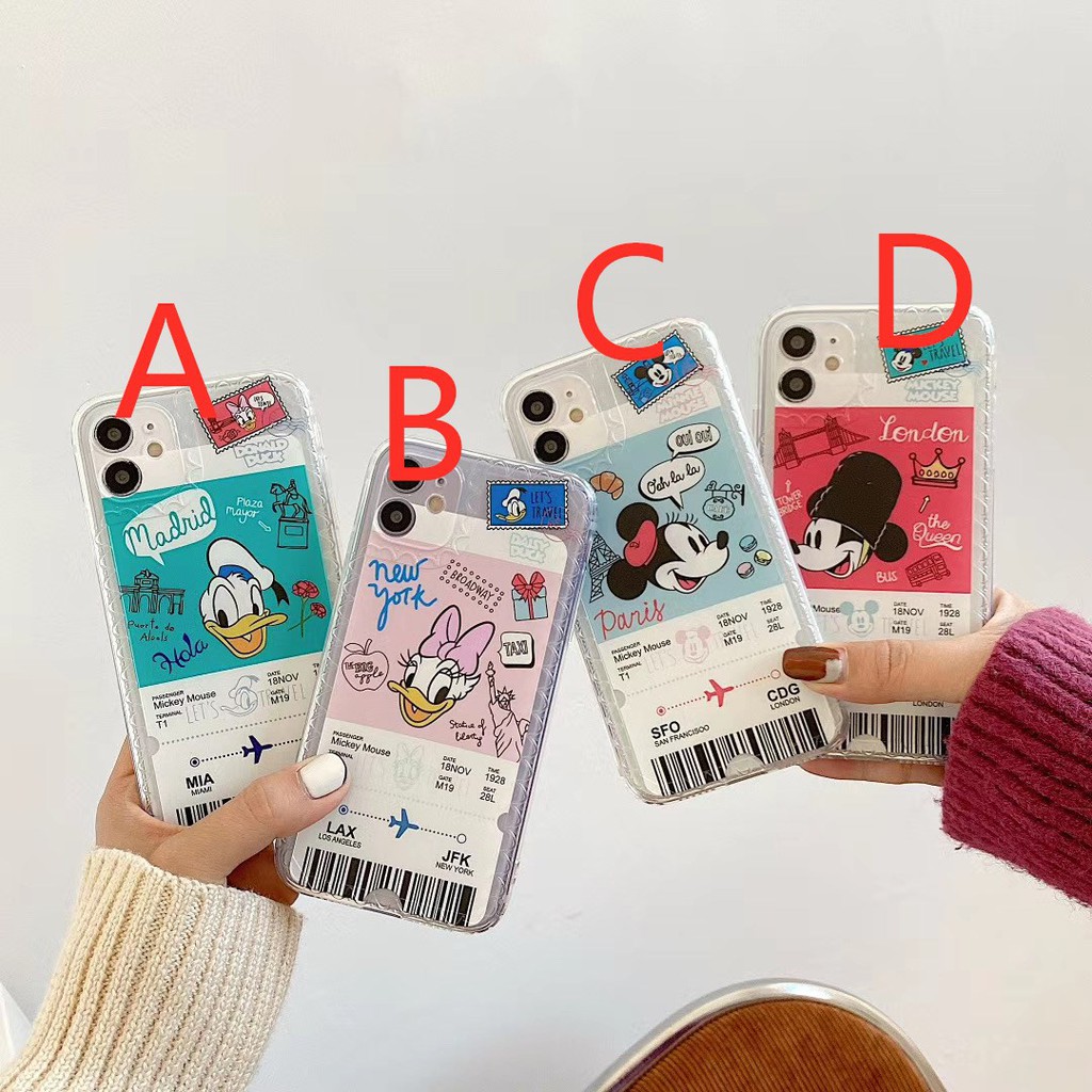 Ốp Lưng Hình Hoạt Hình Disney Cho Iphone 7 / 8 + Ix Xr Xsmax 11 Pro Promax 12 12mini Pro Promax | BigBuy360 - bigbuy360.vn