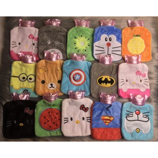 Túi sưởi chườm nóng lạnh giữ nhiệt mini bọc vải lông mịn