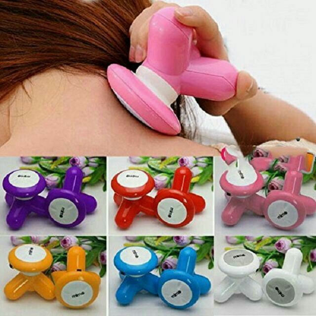 MÁY MASSAGE MINI 3 CHÂN MIMO - XF68 - KIM CƯƠNG CẦM TAY