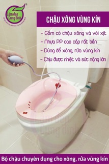 Chậu Xông Vùng Kín