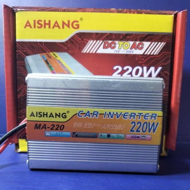 Bộ kích điện 12V DC sang 220V AC 220W AISHANG AS-220