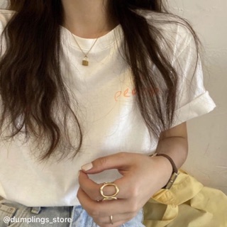 Áo peach đào trắng - be kem