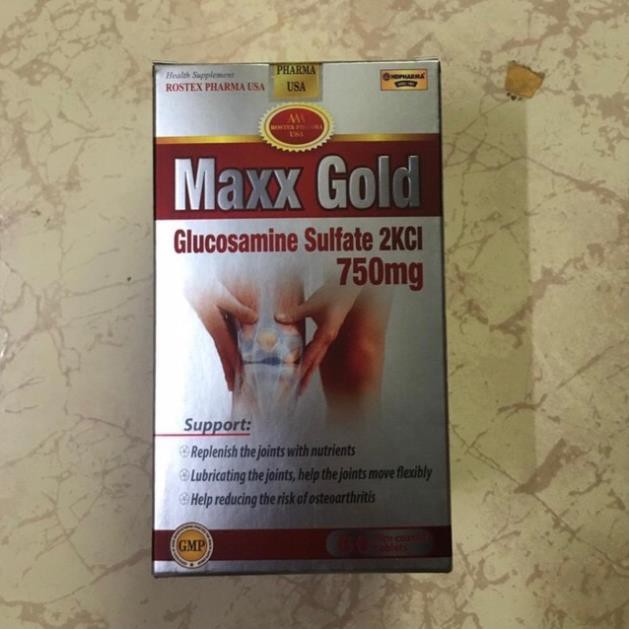 Maxx Gold cao xương ngựa bạch bổ sung dưỡng chất cho khớp hiệu quả chính hãng 60 viên