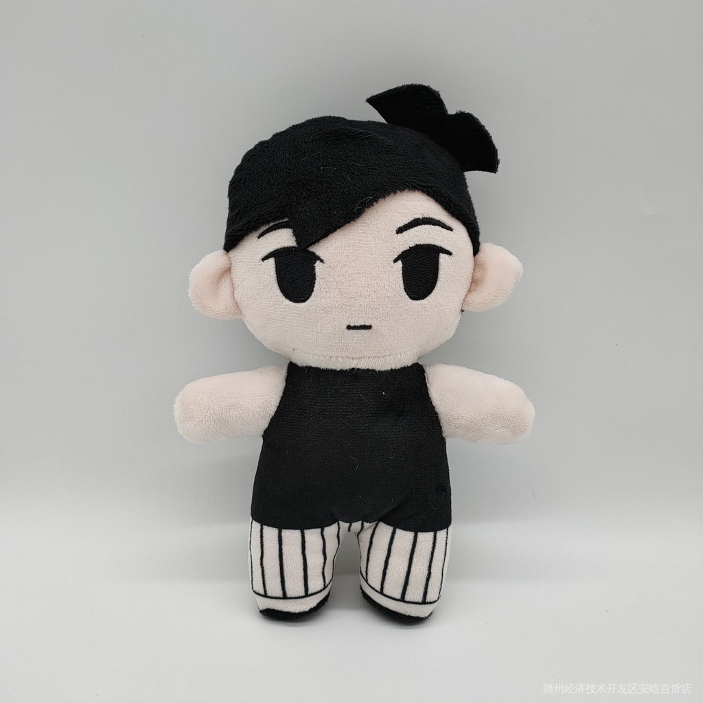 Búp Bê Nhồi Bông Villain omori Tóc Đen PWPJ