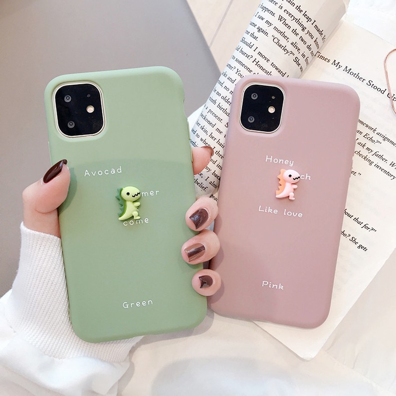 [ SAMSUNG ] Ốp Lưng Silicon Thú Nổii (Mẫu Khủng Long) - | BigBuy360 - bigbuy360.vn
