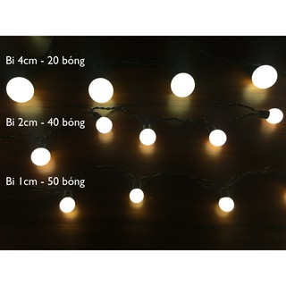 Dây Đèn Led Trang Trí - Bi Tròn Size 4cm