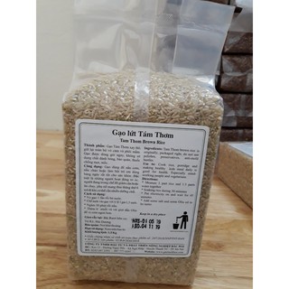 Gạo Lứt Tám Thơm-1,5kg