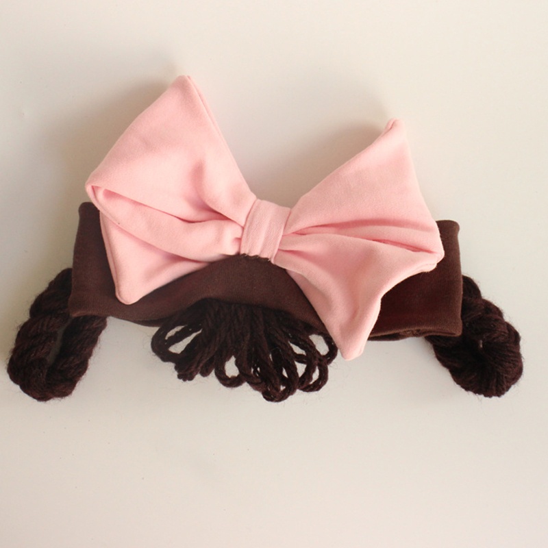 Băng Đô Đính Nơ Thân Thiện Với Làn Da Dùng Làm Đạo Cụ Chụp Ảnh Cho Bé Gái Sơ Sinh