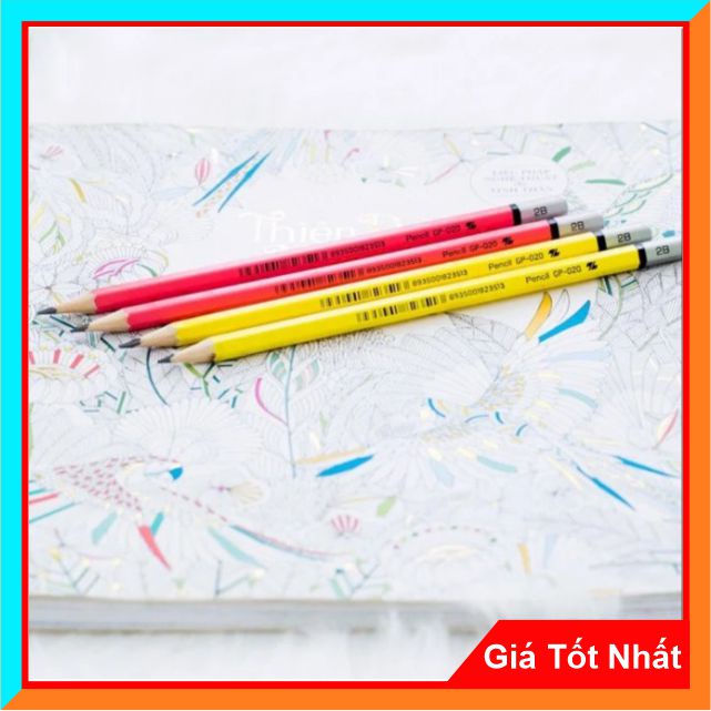 Bút Chì Gỗ Thiên Long Độ Cứng 2B TP-GP020