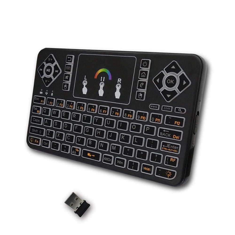 [HÀNG SẴN] Bàn Phím QWERTY Mini Không Dây Q9 ( CHUYÊN DÙNG SMART TIVI )