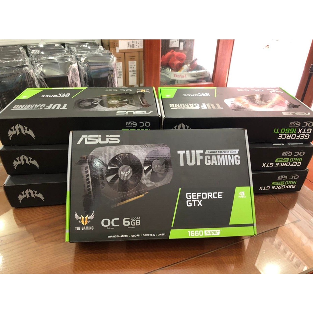 Card màn hình ASUS TUF GTX 1660 Super-O6G GAMING