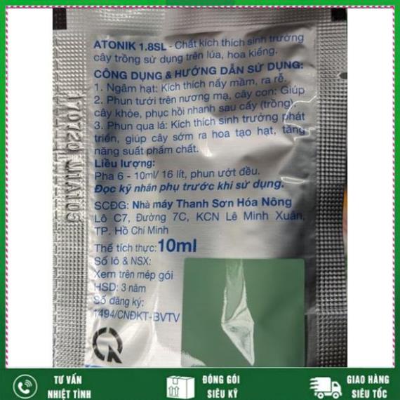 Phân ATONIK Nhật Bản kích thích phát triển cây trồng, Hoa hồng, hoa cúc, hoa lan, rau màu Nhất Việt