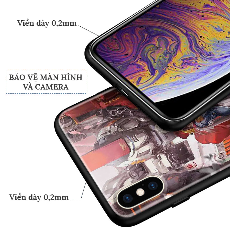 Ốp Lưng Iphone Xr Hình GunDam BOYCASE Cho Iphone 7/8/Se/7Plus/8Plus/X/Xs/Xr/Xsmax/12/11Pro/11Promax