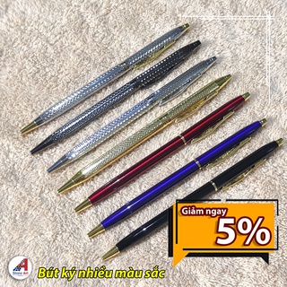 Bút bi vỏ kim loại - Bút ký tên Keyinuo nhiều màu - nét 0.5mm