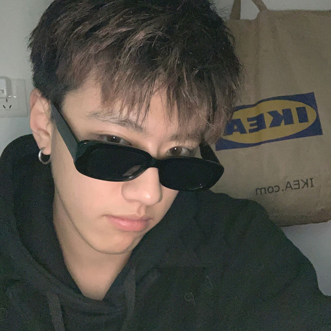 Kính mát thời trang phong cách Hip Hop cá tính cho nam
