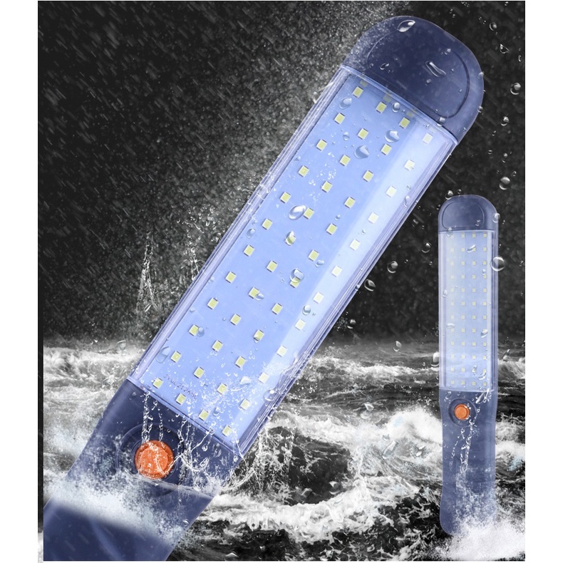 Đèn pin cầm tay siêu sáng pin lithium dạng kép