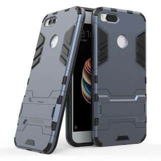 Ốp lưng Xiaomi Mi5x và Mi A1 chống sốc Ironman xanh