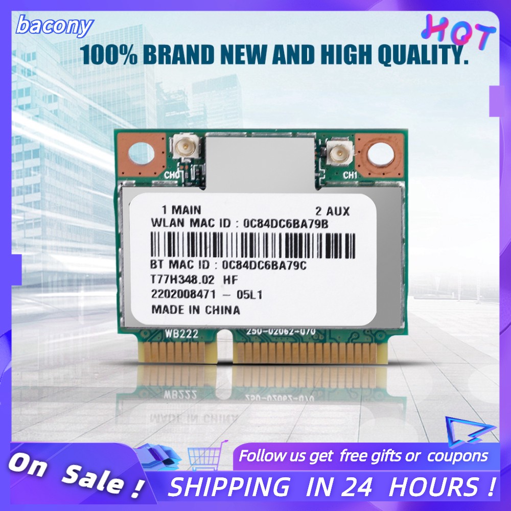 Usb Wifi Mini 2.4G / 5Ghz Ar5B22 Network 300Mbps