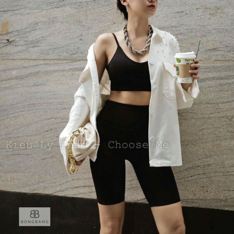 Quần legging thái cuộn tím nhiều dáng hàng đẹp, Quần legging ngố nâng mông siêu hot siêu đẹp 2021