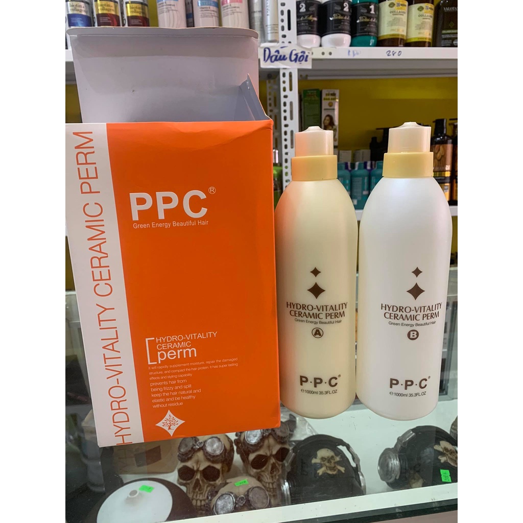 Kem Uốn Ép Tóc Chuyên Nghiệp PPC 1000ml x2