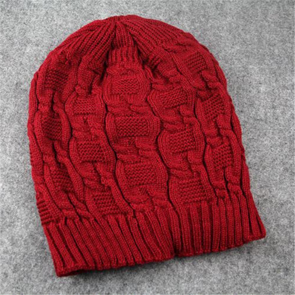 Mũ Beanie Dệt Kim Oversize Thời Trang Unisex