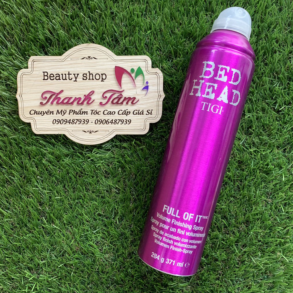 Gôm giữ nếp tạo phồng Tigi Bed Head Full Of It - Volume Finishing Hairspray 371ml