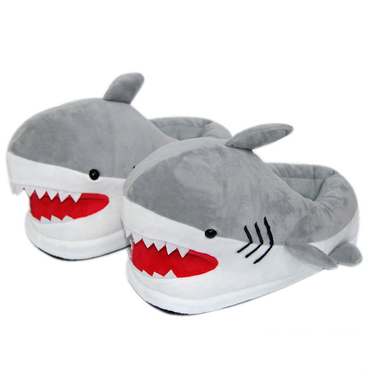 Dép Bông Đi Trong Nhà Hình Cá Mập Độc Đáo