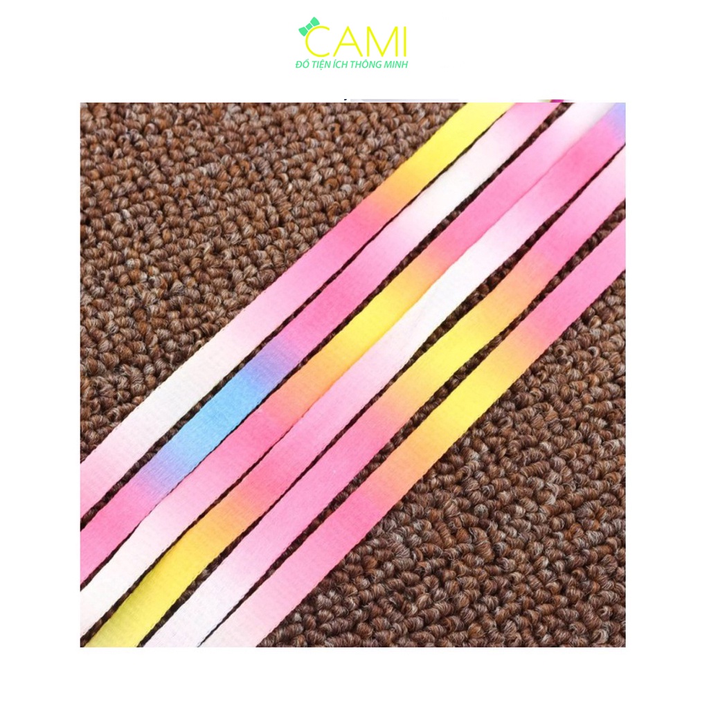 Dây giày thể thao đa dạng màu sắc chất liệu vải polyester bản rộng 0.8cm - Cami - CMPK32