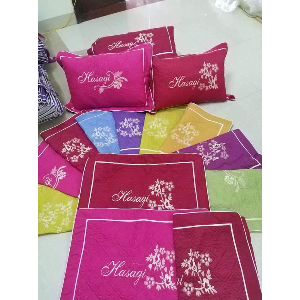 [GIÁ SỐC] vỏ gối satin hàng đẹp mẫu mới 2019