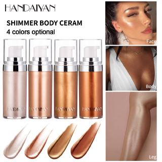 Kem bắt sáng dạng lỏng HANDAIYAN 20ml màu ánh kim lấp lánh