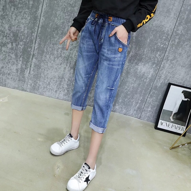 Thanh lý Quần jean lửng mùa hè