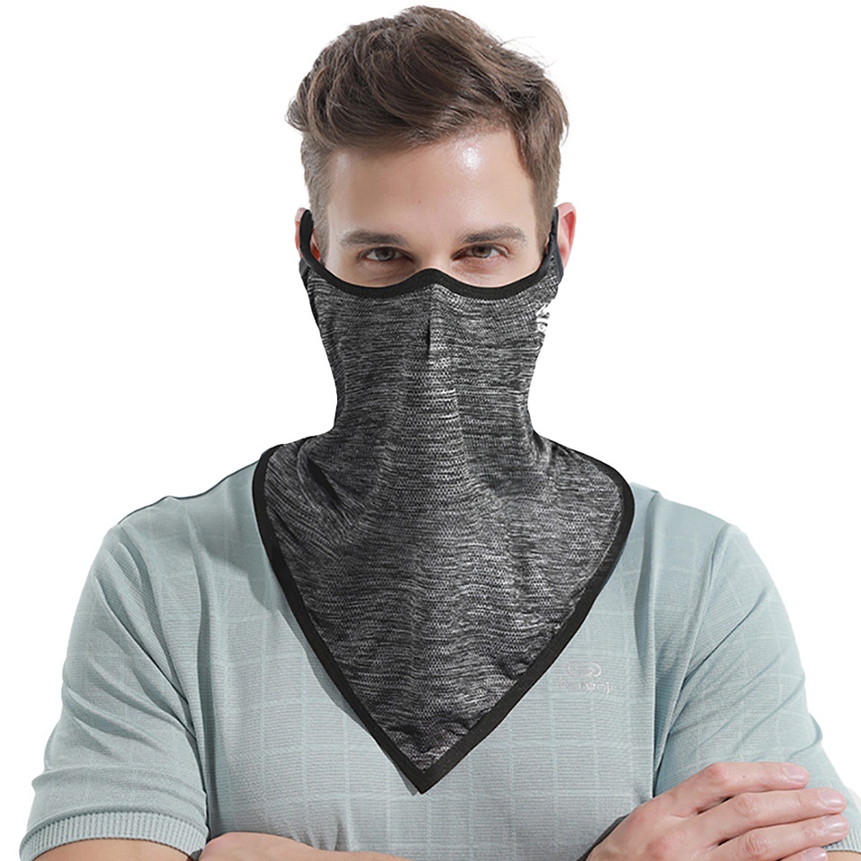 Khẩu trang thể thao mềm mại thoáng khí chống tia UV nhanh khô