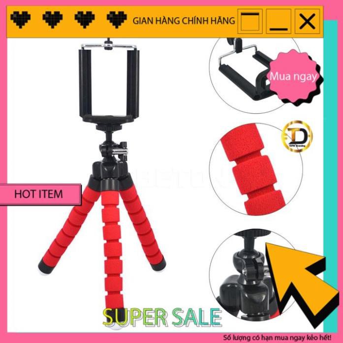 ( Freeship 99k ) Kẹp điện thoại bạch tuộc đa năng Tripod mini giá đỡ điện thoại, máy tính bảng ( Bảo hành chính hãng )