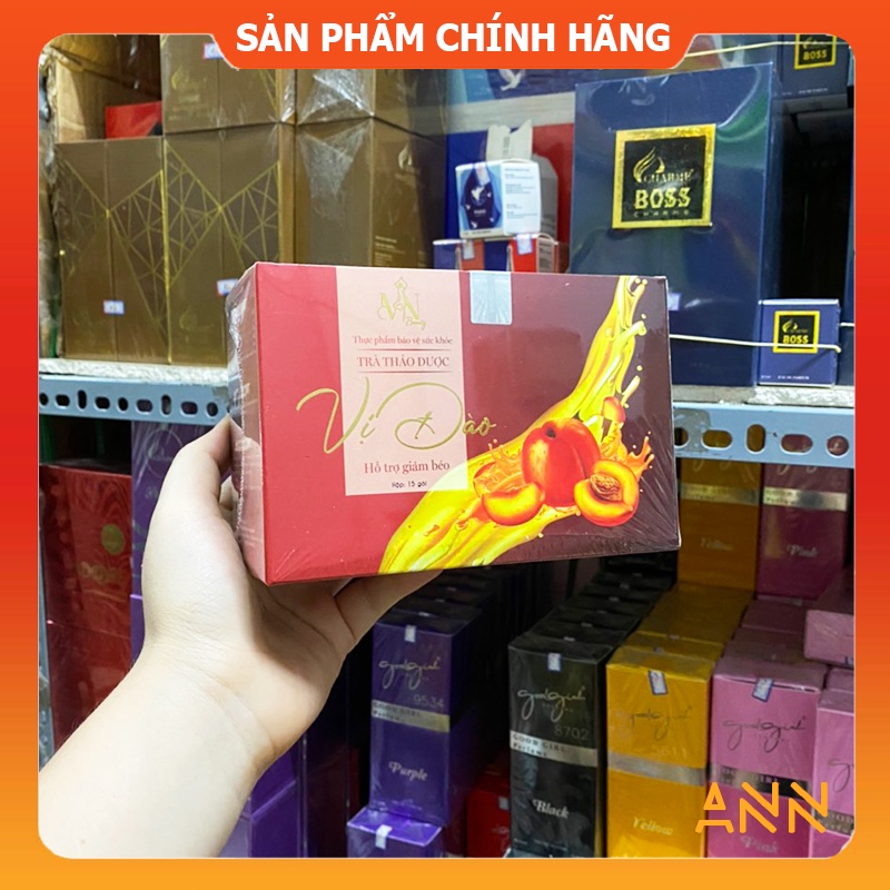 [Chính hãng] Trà Giảm Cân Vị Đào MN Beauty Group - Mỹ Phẩm Đông Anh - Giảm Cân Collagen X3