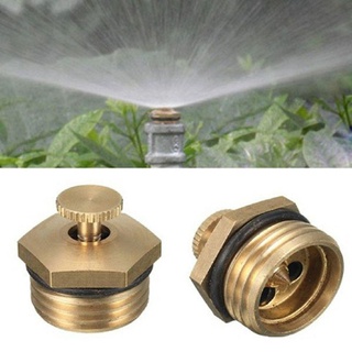 Béc tưới cây phun sương bằng đồng nguyên chất hình cánh quạt ren ngoài 21mm bán kính phun rộng xa