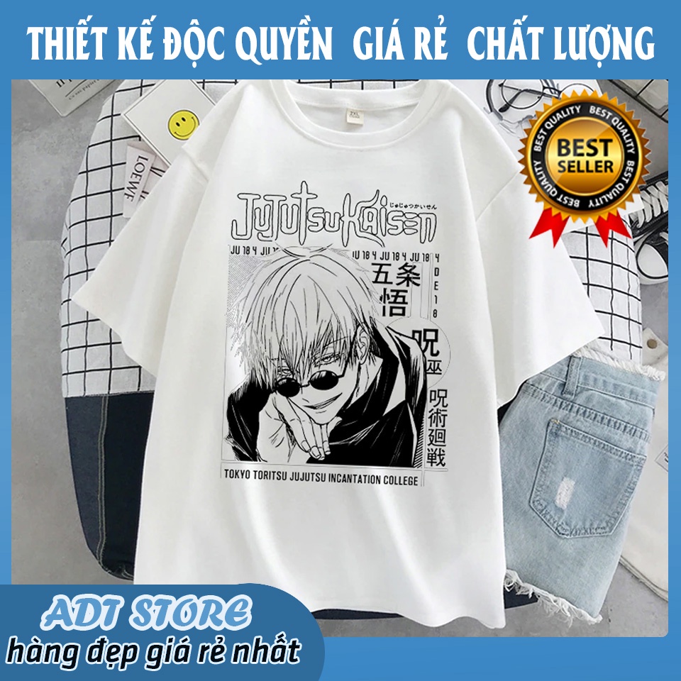 Top 4 Áo thun unisex Anime Jujutsu Kaisen Satoru Gojo Ryomen Sukuna Ver.1 Collections phong cách Nhật Bản cực chất