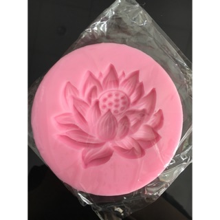 Khuôn silicon 4D hoa sen