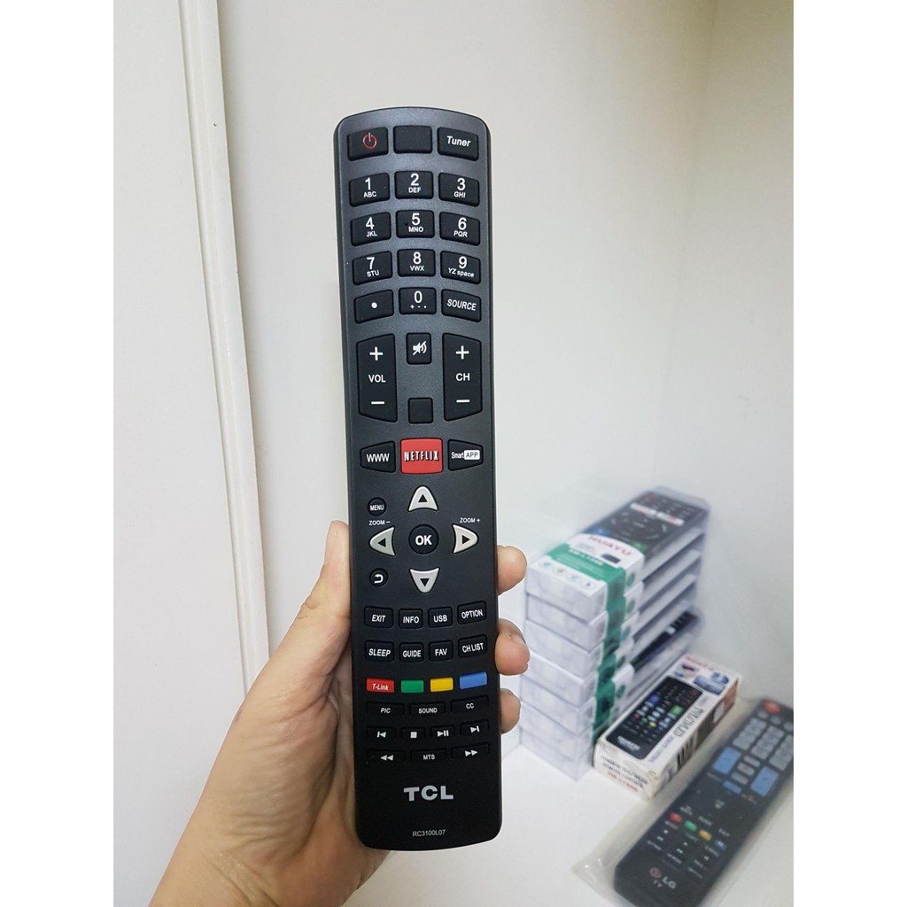 REMOTE ĐIỀU KHIỂN TIVI TCL SMART RC311 FMI3 ZIN hãng
