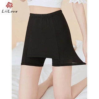 Quần mặc váy bảo hộ chống lộ đường viền giữ phom váy chất cotton co giãn 4 chiều Liilove QH