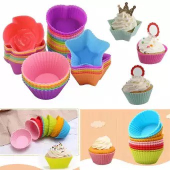 Khuôn cupcake Silicon 🍩FREESHIP🍩 CHỊU NHIỆT ĐỘ CAO hình KUTE - 7cm - Kadi Mart nguyên liệu & dụng cụ làm bánh