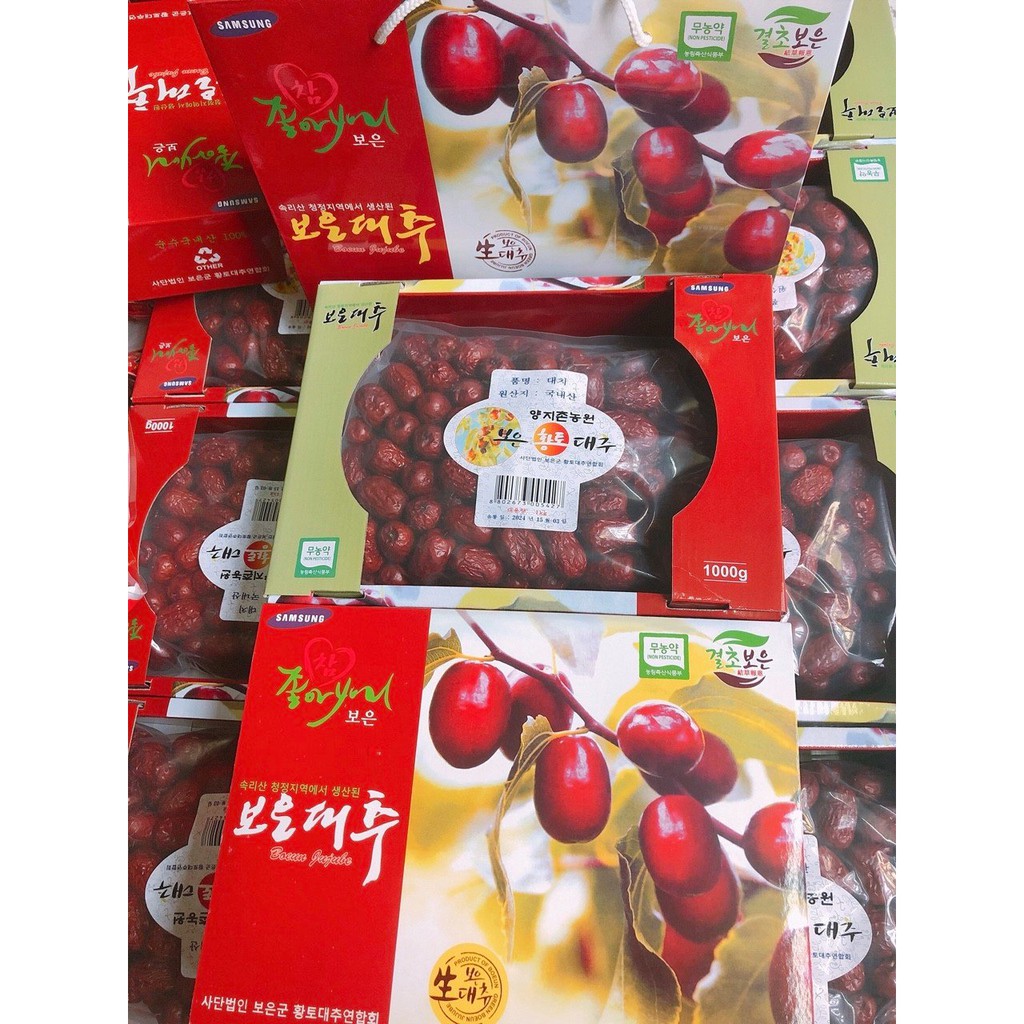 Táo đỏ Hàn Quốc 1 kg loại 1 date xa