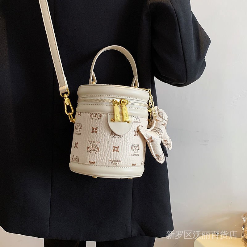 Túi Xách Đeo Vai Hình Trụ Phong Cách Mới Cho Nữ CR1O