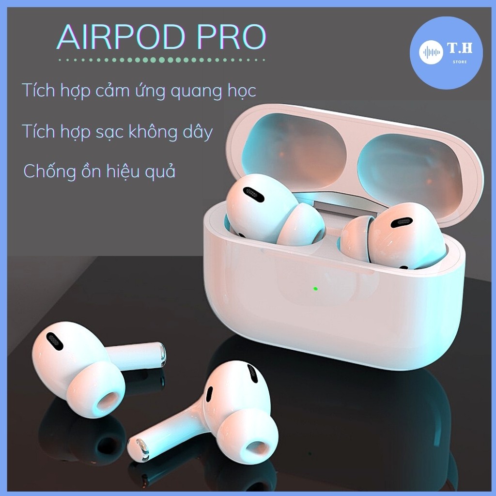 Airpods Pro Tai Nghe Không Dây Bluetooth Airpod Chống Ồn Định Vị Đổi Tên Thế Hệ Thứ 3 Hàng Loại I