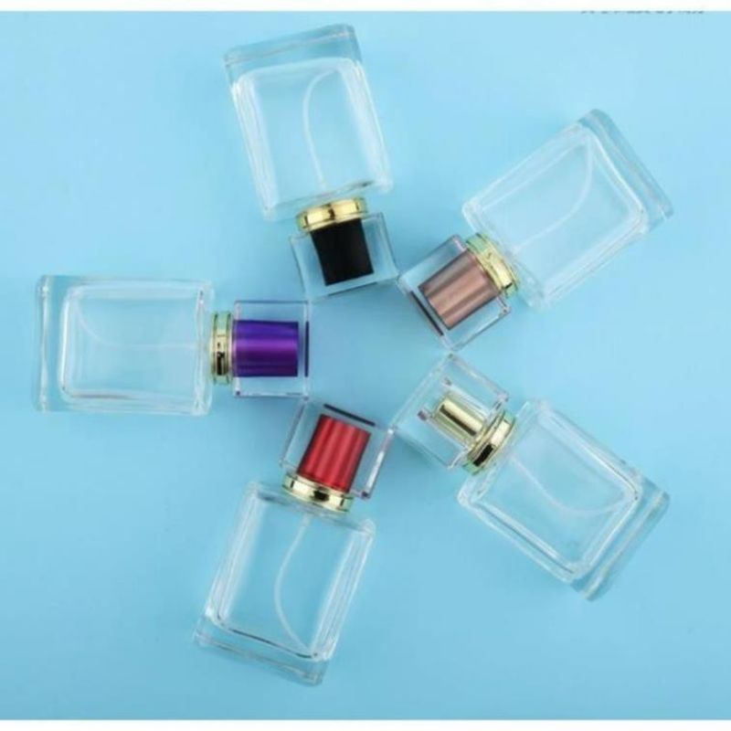 Lọ Chiết Nước Hoa ❤ TOP GIÁ RẺ ❤ Lọ chiết nước hoa 30ml,50ml hình chữ nhật Nắp Trong , phụ kiện du lịch