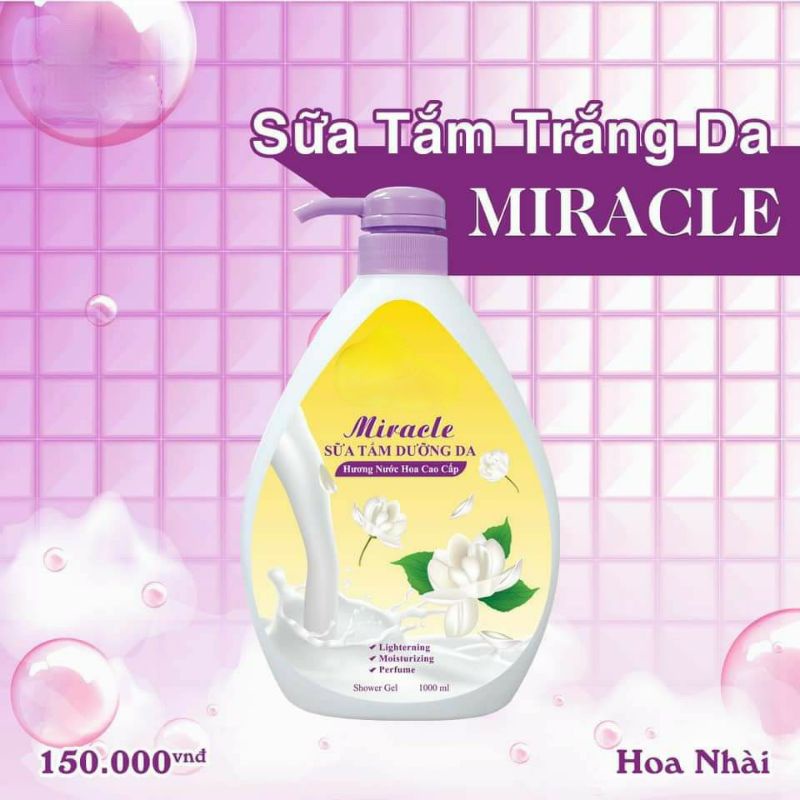 Sữa tắm hương nước hoa 1000ml