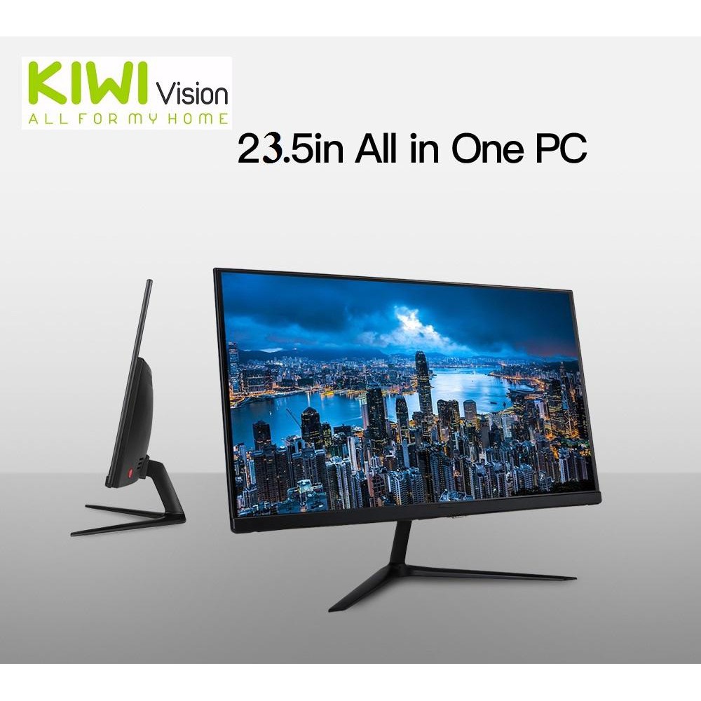 Bộ máy tính để bàn All in One Kiwivision - Tất cả trong 1 màn hình 24" full view, CPU Intel® Core™ i5-3450, SSD 250G